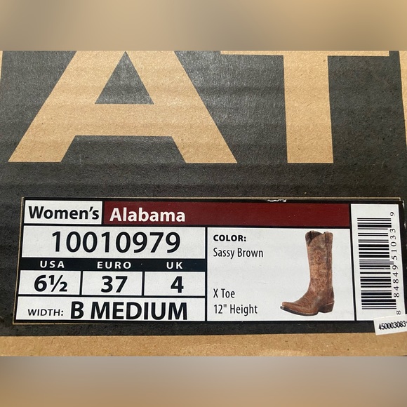 Ariat Women’s Alabama Boots - Picture 3 of 4
